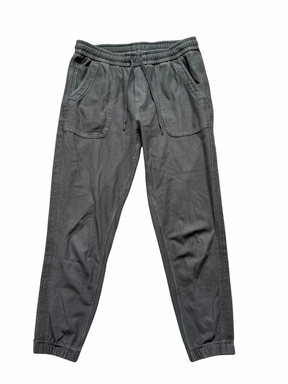 Athleta Farallon Joggers Size 6 Olive Green Pull On Lightweight Pants